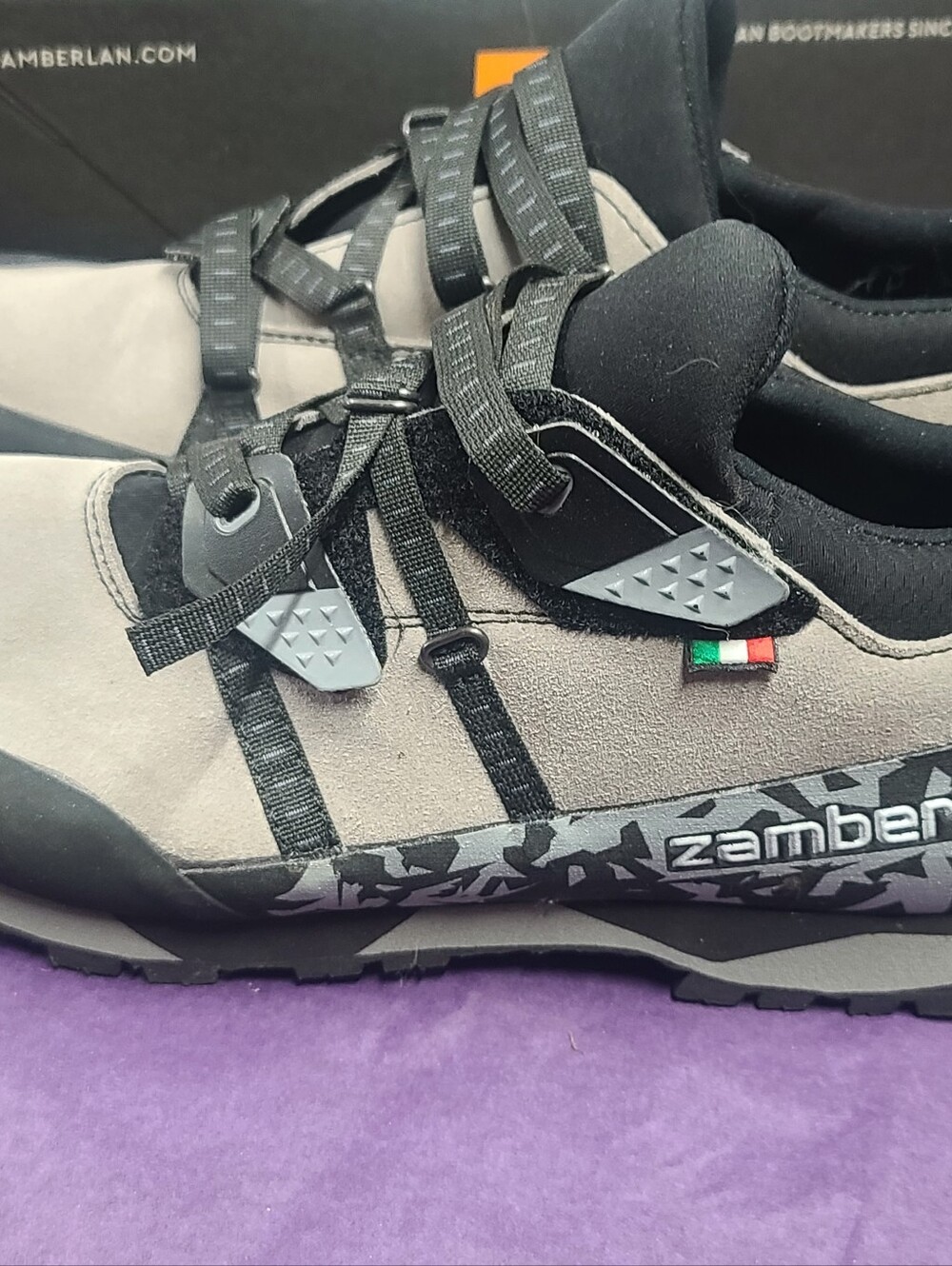 214 Zamberlan Half Dome Hiking Shoes, Made In Italy, Men's Size 8, Euc, Has Box - Picture 10 of 13